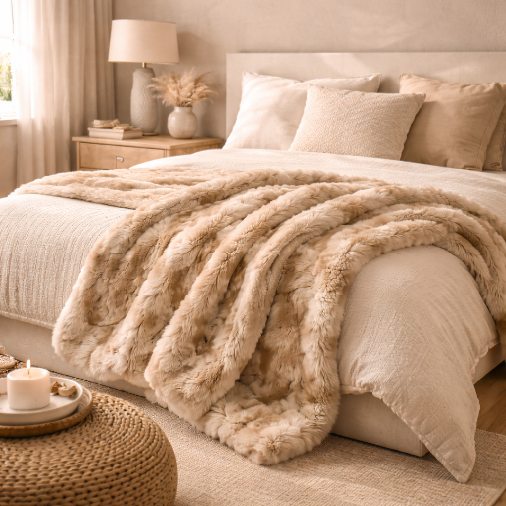NIVERA | Fur Blanket