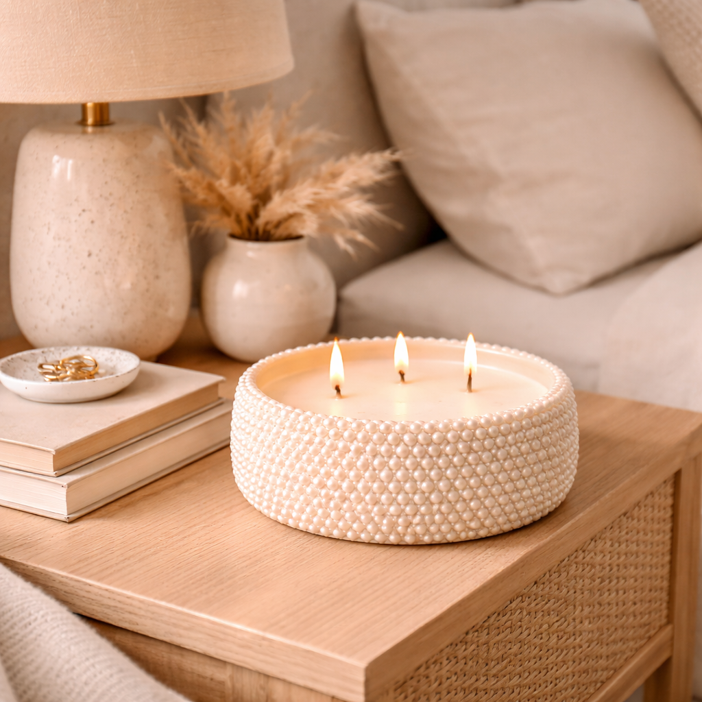 NIVERA | Pearl Candle