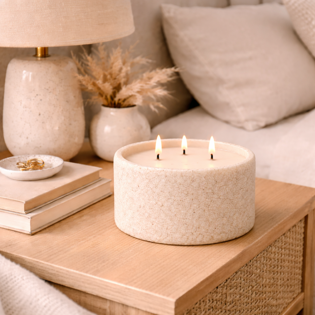 NIVERA | Aura Stone Candle