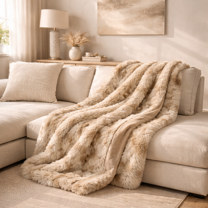 NIVERA | Fur Blanket