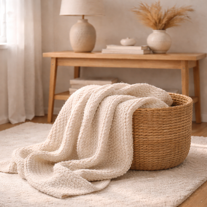 NIVERA | Knit Blanket
