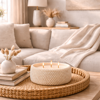 NIVERA | Pearl Candle