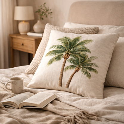 NIVERA | Throw Pillow Palm Tree